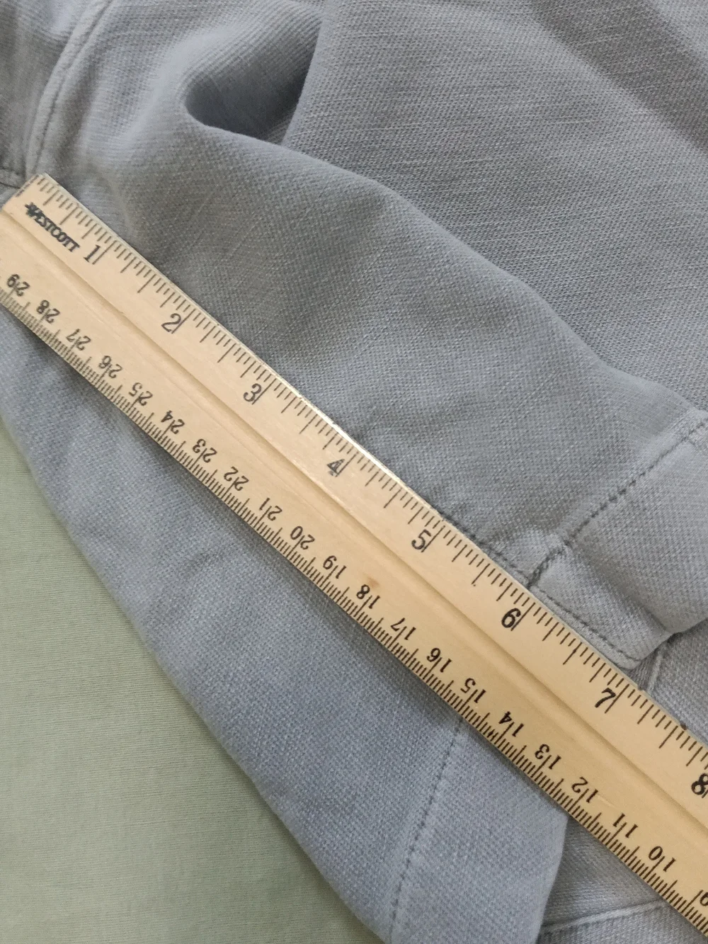 Faherty 33 Stretch Terry Iron Gray Flat Front Chino Cotton Blend Shorts